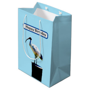 Sacola Para Presentes Média Galinha De caixa, (Ibis) Tinta Petrolífera,