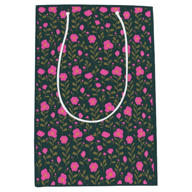 Sacola Para Presentes Média Garden Serenade (Frente)