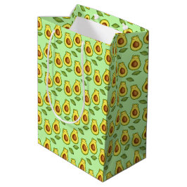 Sacola Para Presentes Média Gato Verde Avocado