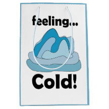 Gelo de Geleira Sentindo Frio Divertido