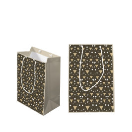 Sacola Para Presentes Média  Geometry Luxe