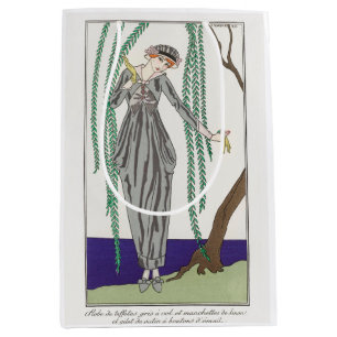 Sacola Para Presentes Média George Barbier, Art Deco