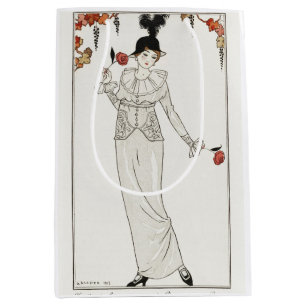 Sacola Para Presentes Média George Barbier, Art Deco Medium Gift Bag
