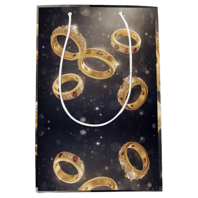 Sacola Para Presentes Média Gift Bag (Frente)