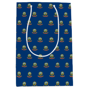 Sacola Para Presentes Média Gift Bag com bandeira de Idaho, EUA