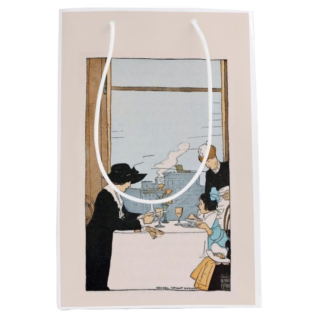 Sacola Para Presentes Média Gift Bag - Maginel Wright Enright (Frente)