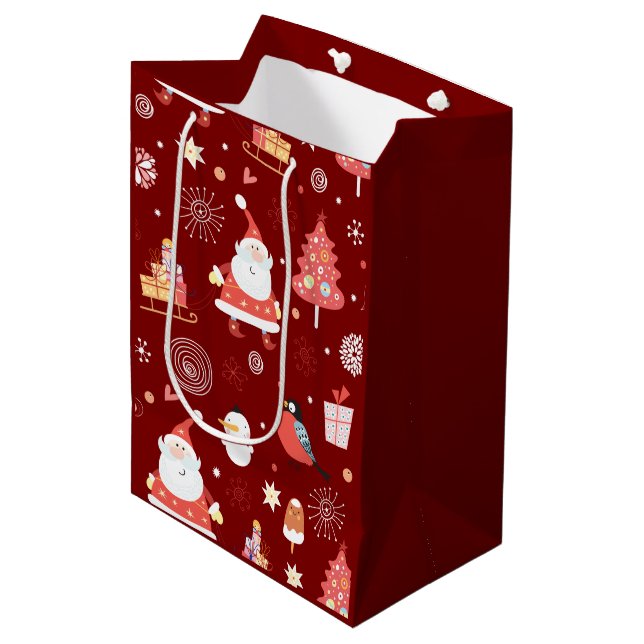 Sacola Para Presentes Média gifted colors 3 (Frente inclinada)