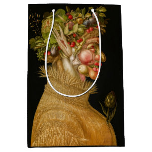Sacola Para Presentes Média Giuseppe Arcimboldo - Verão