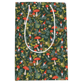 Sacola Para Presentes Média Gnomos florestais