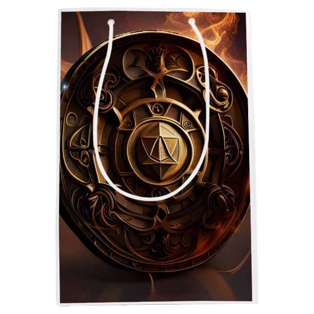 Sacola Para Presentes Média Gorby Token: 1 Bardo Buck (Frente)