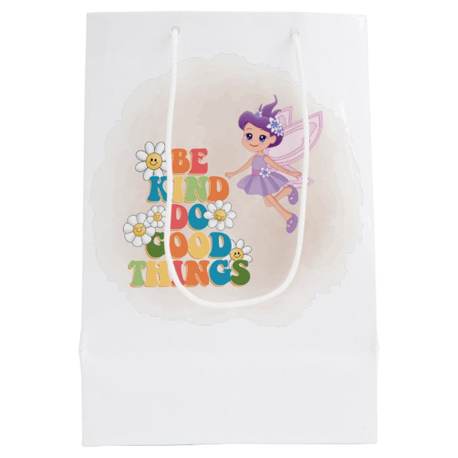 Sacola Para Presentes Média Gorgeous Fairy (Verso)