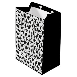 Sacola Para Presentes Média Gótica Bats
