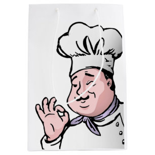 SACOLA PARA PRESENTES MÉDIA GOURMET CHEF