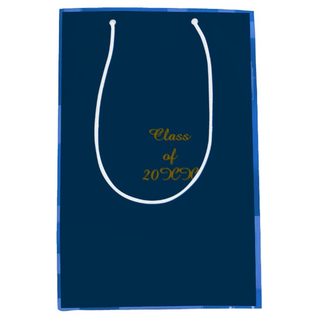 Sacola Para Presentes Média Graduação Geométrica (Frente)