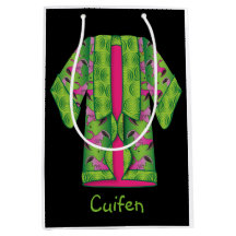Green Kimono Gift Bag