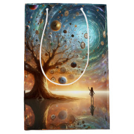 Sacola Para Presentes Média Grove de Caçadores de Tempo