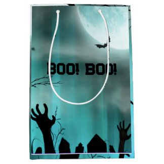 Sacola Para Presentes Média Halloween Boo Boo