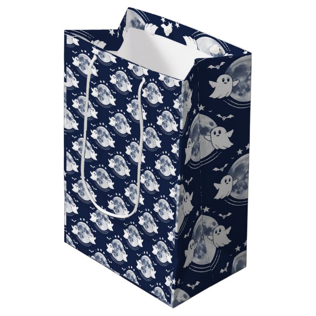 Sacola Para Presentes Média Halloween celebration (Frente inclinada)