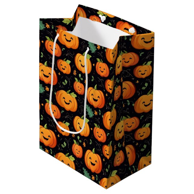 Sacola Para Presentes Média Halloween Gift Bag (Frente inclinada)