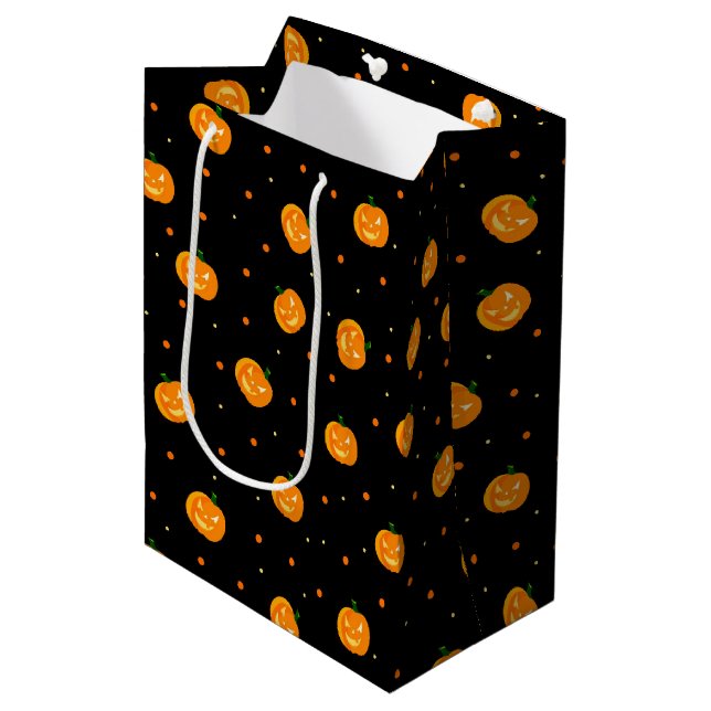 Sacola Para Presentes Média Halloween Gift Bag (Frente inclinada)