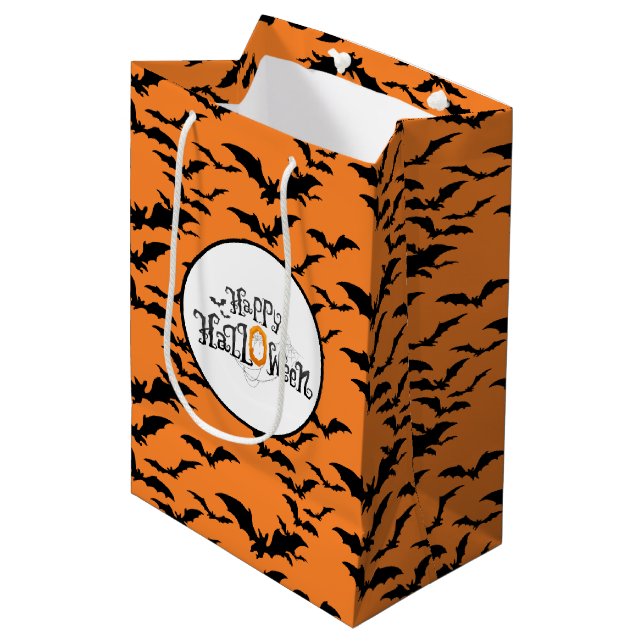 Sacola Para Presentes Média Halloween Gift Bag (Frente inclinada)