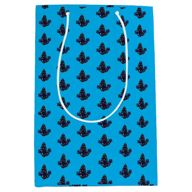 Sacola Para Presentes Média Hamsa Ji - (Frente)
