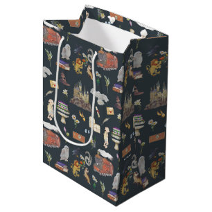 Sacola Para Presentes Média HARRY POTTER™   Padrão de ícones