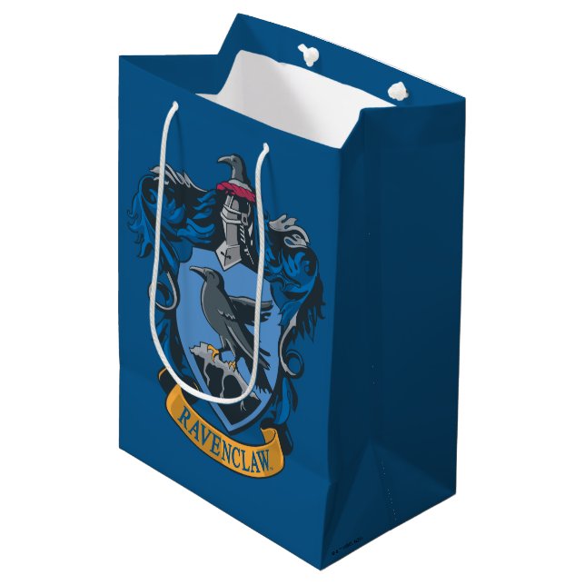 Sacola Para Presentes Média Harry Potter | Ravenclaw Casaco de armas (Frente inclinada)