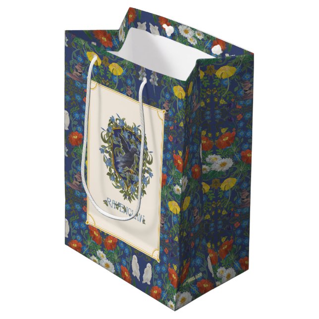 Sacola Para Presentes Média HARRY POTTER™ | RAVENCLAW™ Crest (Frente inclinada)