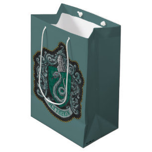 Sacola Para Presentes Média Harry Potter Retro Mightherin Crest