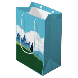 Sacola Para Presentes Média HARRY POTTER™ SOBREINDO HOGWARTS™ Castle