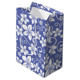 SACOLA PARA PRESENTES MÉDIA HAWAII AZUL (PERIWINKLE)