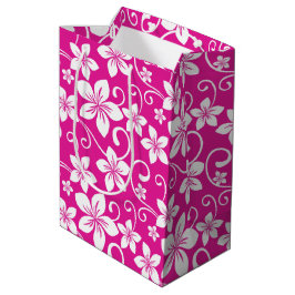 SACOLA PARA PRESENTES MÉDIA HAWAII AZUL (PINTA QUENTE)