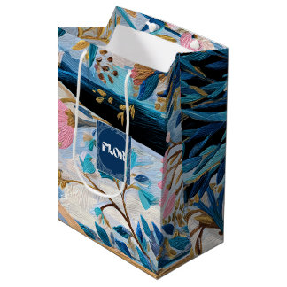 Sacola Para Presentes Média Heaven Botanical Florist Gift Bag