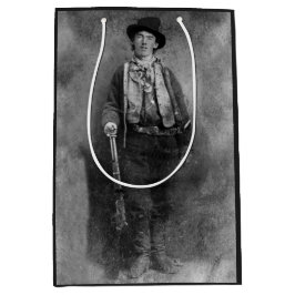 Sacola Para Presentes Média Henry McCarty, Billy the Outlaw Kid do Velho Oeste