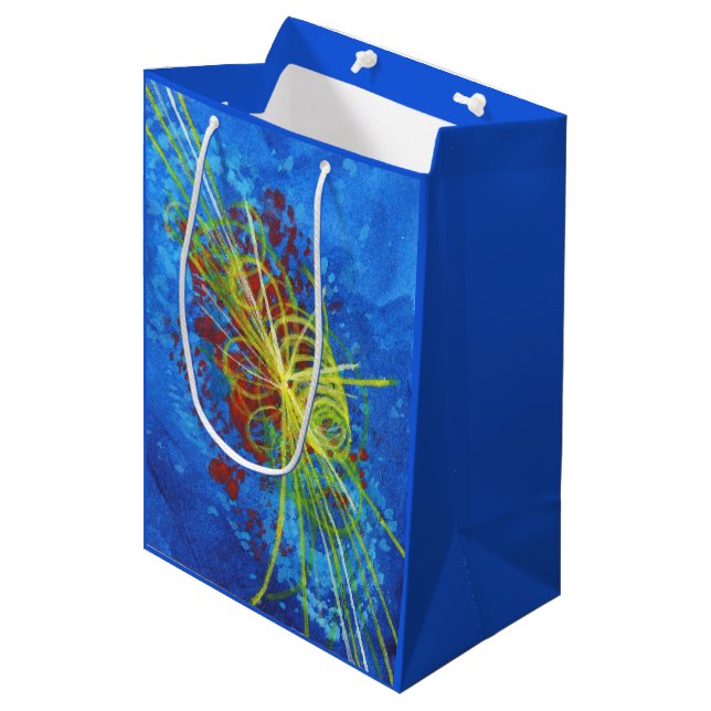 Sacola Para Presentes Média Higgs Boson Gift Bag (Frente inclinada)