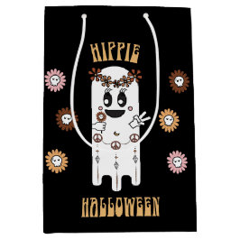 Sacola Para Presentes Média Hippie Halloween Gift Bag
