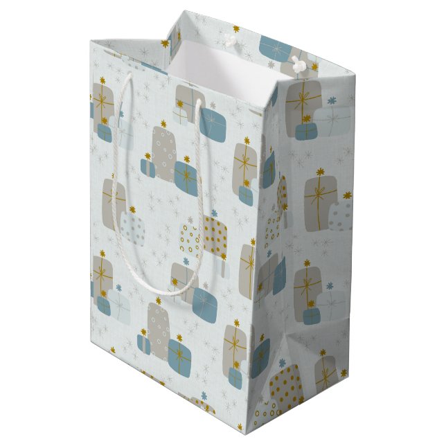 Sacola Para Presentes Média Holiday (Verso inclinado)