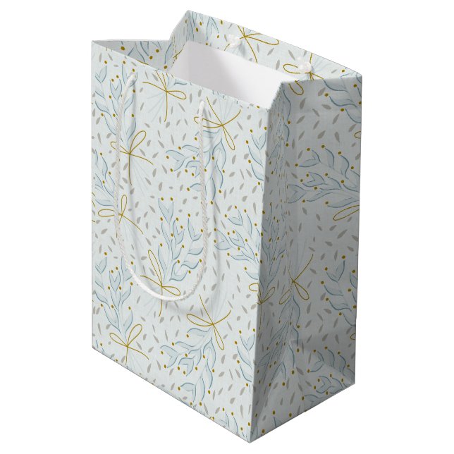 Sacola Para Presentes Média Holiday (Verso inclinado)