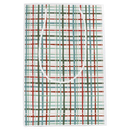 Sacola Para Presentes Média Holiday Gingham - Pacífica