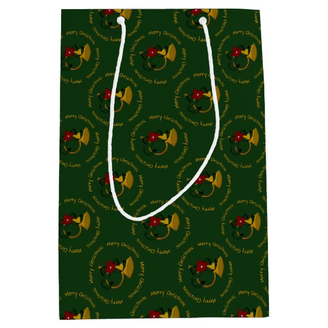 Sacola Para Presentes Média Horn-Green-Gift Bag M (Frente)