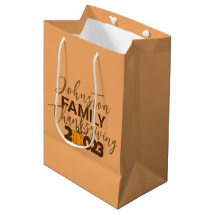 Sacola Para Presentes Média Ideias para Reunião Familiar