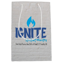 Sacola Para Presentes Média Ignite a barra de presentes