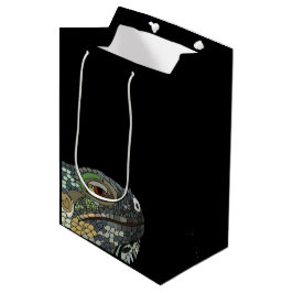 Sacola Para Presentes Média Iguana Lizard Animal Iguana