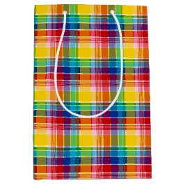 Sacola Para Presentes Média Ilhas Virgens Americanas Madras