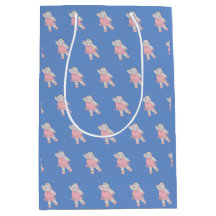 Illusima Ballerina Hippo - Azul Padrão