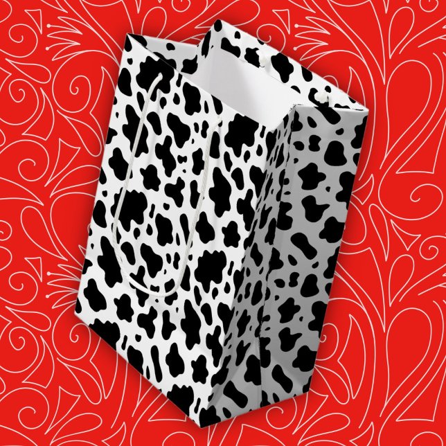 Sacola Para Presentes Média Impressão de Fazenda de campo (Criador carregado)