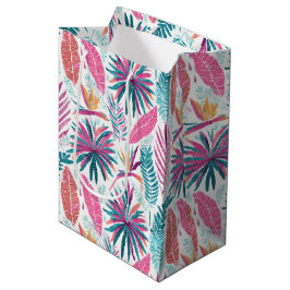 Sacola Para Presentes Média Impressão havaiano