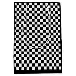 Sacola Para Presentes Média Impressão preto/branco da cor feita sob encomenda