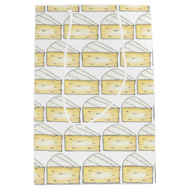 Sacola Para Presentes Média Ingrediente de Cozinhar de galinha de queijo Brie